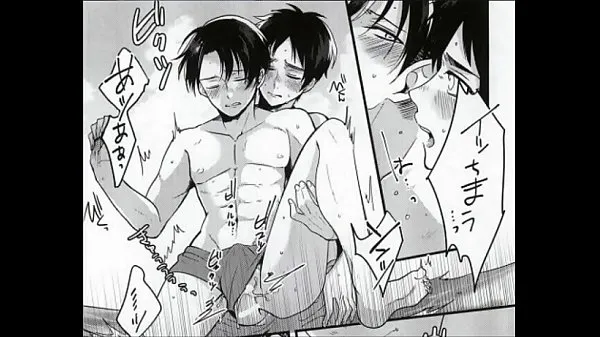 XXX BL Doujin Ellen x Levi on Titan Behind the scenes megafilms