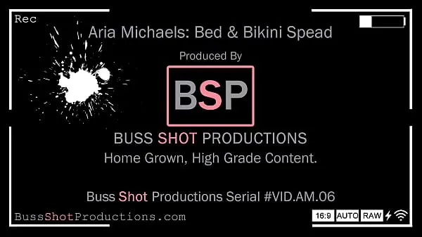 XXX AM.06 Aria Michaels Bed & Bikini Spread Preview megaelokuvaa
