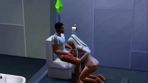 XXX Bathroom Blowjob - The Sims 4 मेगा मूवीज़