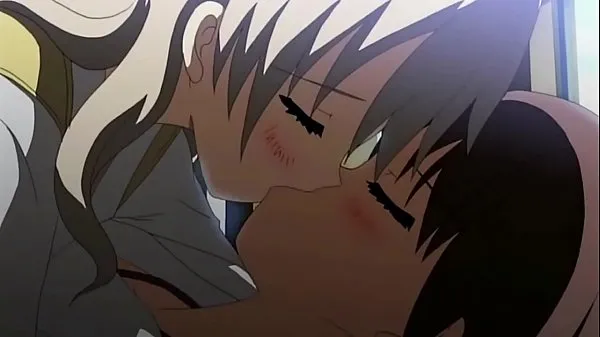 XXX Lesbian Anime kiss megafilmy