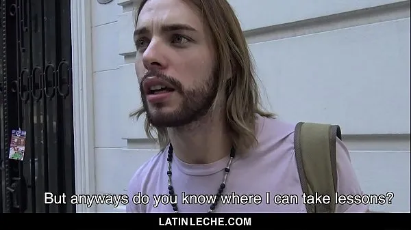 XXX LatinLeche - Latino Kurt Cobain Lookalike scopa un cameraman cornea per contantimega film