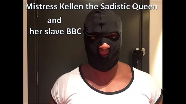 XXX Mistress Kellen the sadistic queen and her slave BBC mega filmi