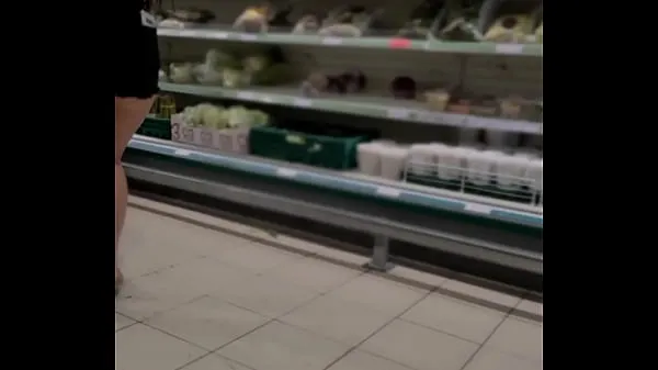 XXX Horn films wife showing off her ass to supermarket customer Luana Kazaki megafilmer