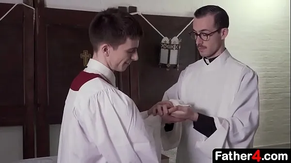 XXX Gay Priest and Religious Boy - Altar Training phim lớn