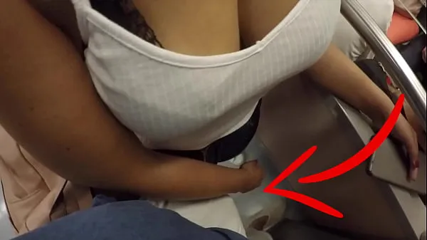 XXX Unknown Blonde Milf with Big Tits Started Touching My Dick in Subway ! That's called Clothed Sex ภาพยนตร์ขนาดใหญ่