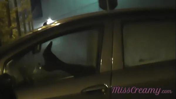 XXX Fucking with a stranger in the car while my cuckold husband records the video and many voyeurs are watching us Real risky public sex mega Movies
