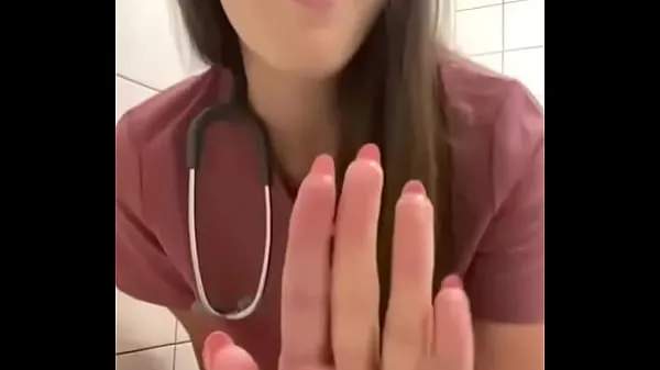 XXX nurse masturbates in hospital bathroom megafilmer