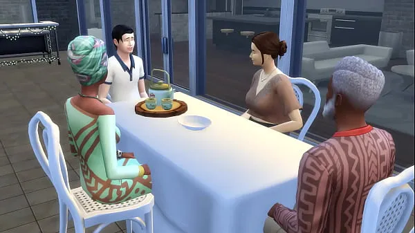 XXX Lunch with Neighbor, Turns into a Swinging (Promo) | The Sims/ 3D Hentai میگا موویز