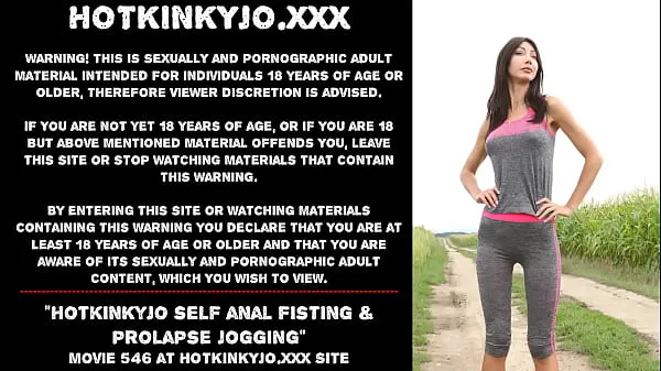 XXX Hotkinkyjo fist anal et jogging prolapsus méga films