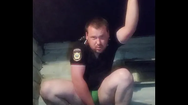 XXX A lost argument at work ended with the loss of anal virginity for a Russian policeman megafilmer