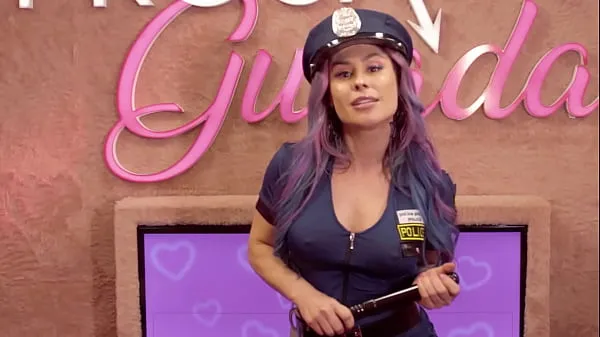 XXX Punheta Guiada com Emme White de Policial no Prosa Guiada mega Film