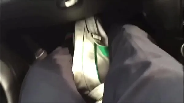 XXX I took the dick out in Uber and started jerking off megafilms