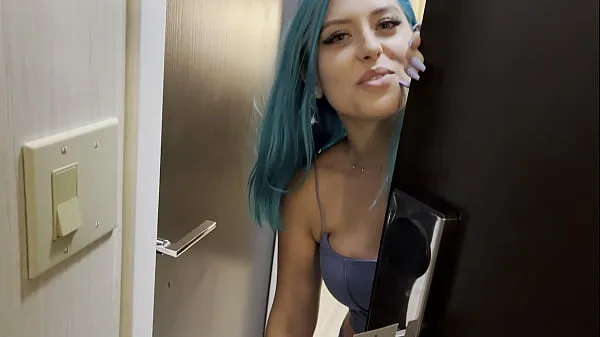 XXX Casting Curvy: Blue Hair Thick Porn Star BEGS to Fuck Delivery Guy phim lớn