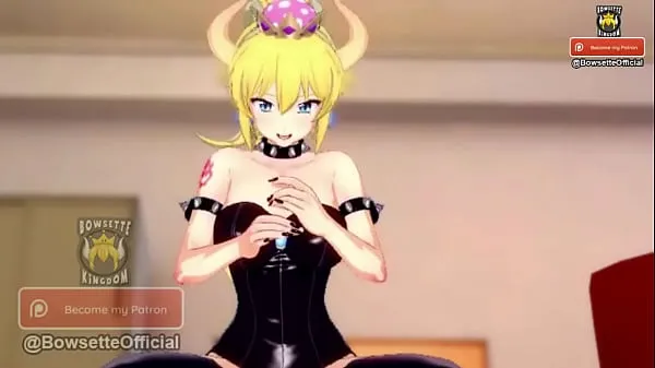 XXX Инструкции по дрочке Bowsette, инструкция по дрочке мегафильмов