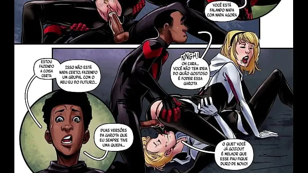 XXX Miles Morales e Gwen no Multiverso da Putaria, Troca de Casal Aranha mega Film