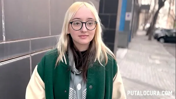 XXX PutaLocura - Torbe catches blonde geek EmeJota and fucks her mega Movies
