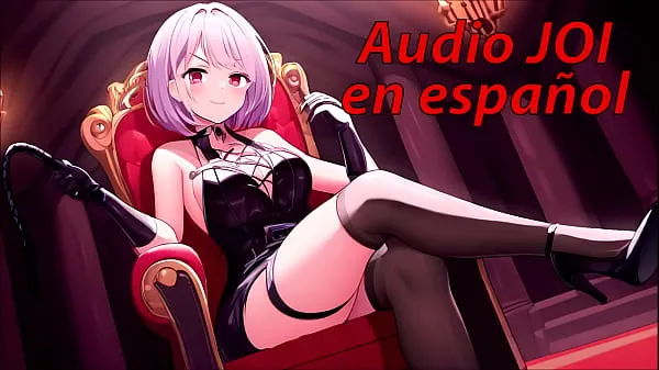 XXX JOI hentai in Spanish. Your new mistress humiliates you megafilmek